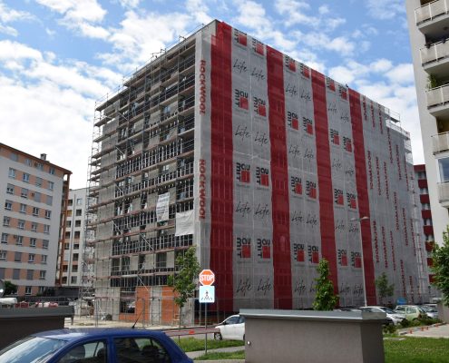 Residential-business building, Rapska, Zagreb